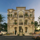 Contemporary living room design in a 3.25 Marla townhouse Lahore